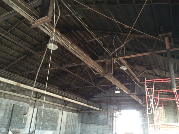 West Side Iron Works Inside Ceiling